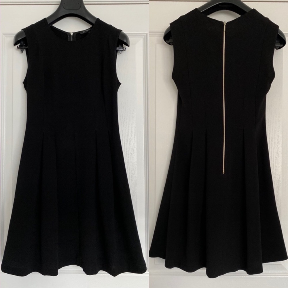 Dynamite | Black Classic Fit and Flare Dress